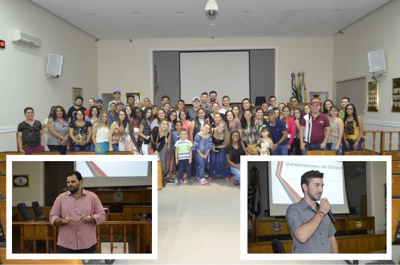 Câmara Municipal é palco de palestra para alunos de cursos profissionalizantes em Tanabi
