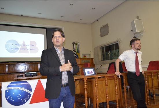 OAB de Tanabi promove palestra sobre Direitos e Prerrogativas aos advogados